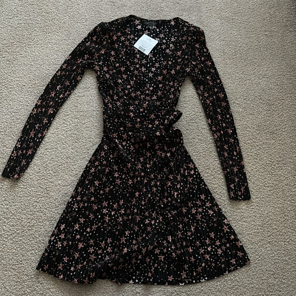 Topshop: Star wrap dress